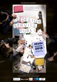 Pensons Design de service public. Le jeudi 14 mars 2019 à Chalon-sur-Saône. Saone-et-Loire.  09H00